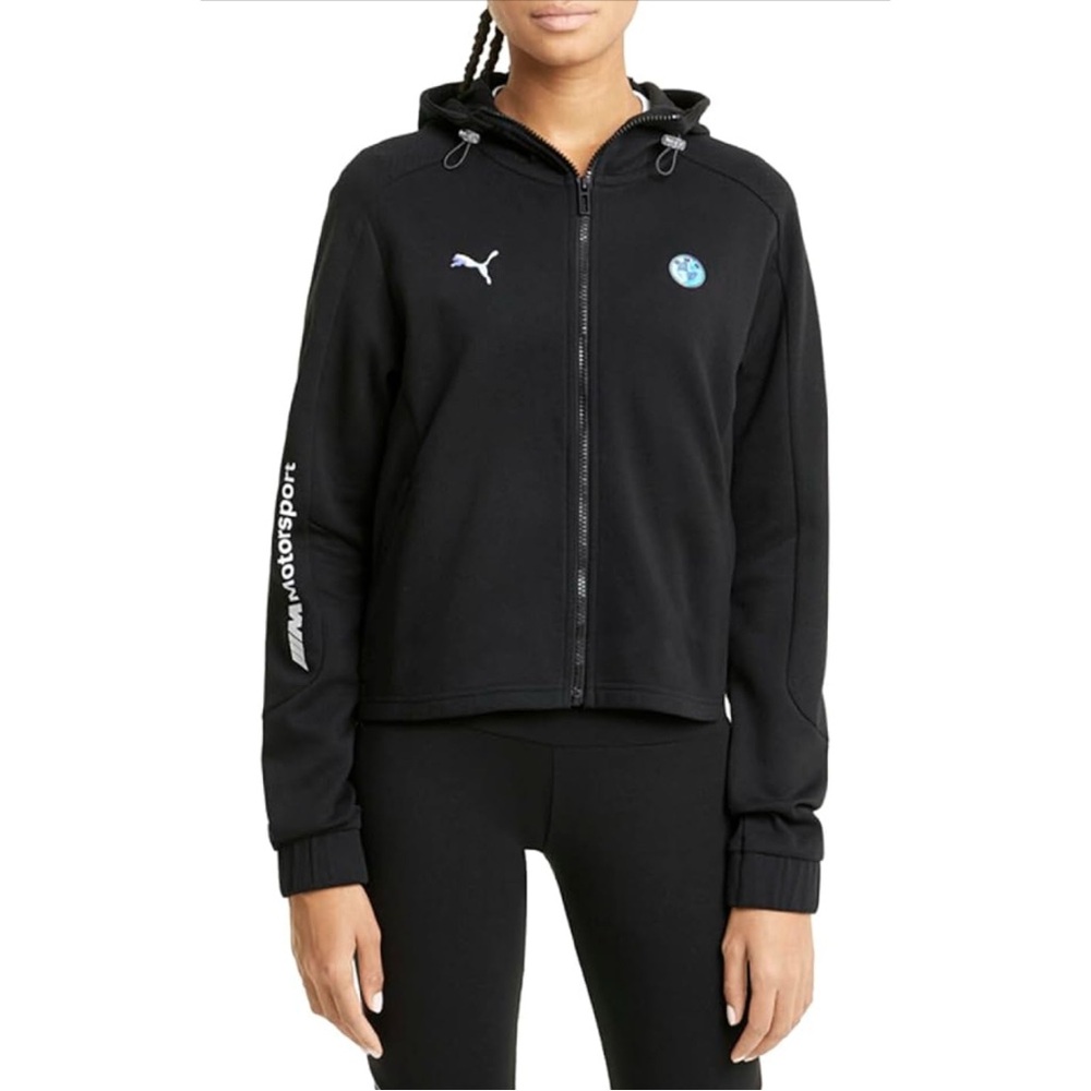 Puma BMW Motorsport - Women's Full Zip Black Jacket - Size: Women’s XS - NWOT